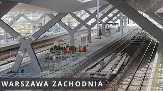 Warszawa / Warsaw Modernizacja Dworca Warszawa Zachodnia / Warsaw West Railway Station - 16.07.2023