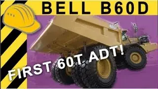 Bell B60D - First 60t Articulated Dumper! Walkaround & Details  Report bauma Africa