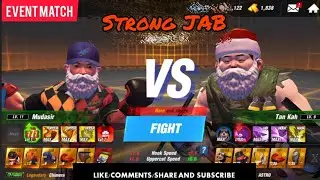 Event Match #01 | Strong JAB attack | Boxing Match | Boxing Star | Game Play