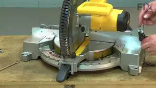 DeWalt Miter Saw Repair - How to Replace the Fence