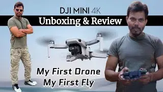Unboxing My Dream Drone &ndash; DJI Mini 4K  | My First Fly  | Cheapest Drone Market in delhi | ₹5000