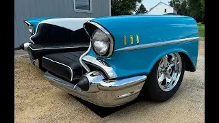 Hot Rod car furniture! Car diner booth made from a real car! #carfurniture #mancave #belair