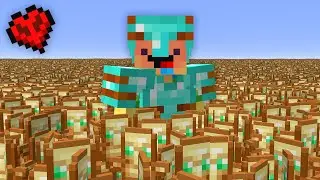 This is How I Got UNLIMITED TOTEMS in Minecraft Hardcore