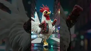 Dancing Chickens Go Crazy in the Rain 🌧️🐔 (Try Not To Laugh!)
