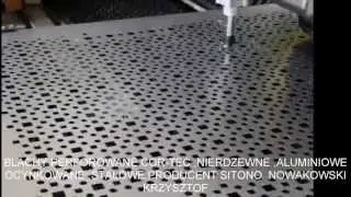 BLACHY PERFOROWANE  BLACHA PERFOROWANA   Nowakowski Sitono Nekla