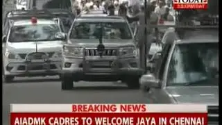 Jayalalithaa released from Bangalore Central Jail
