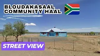 Bloudakasaal Community Haal in Pearston, South Africa on Google Street View
