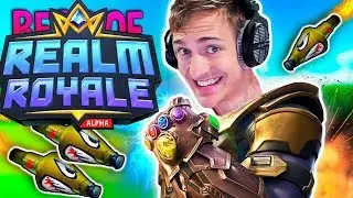NINJA PLAYS REALM ROYALE Hight light (June 8, 2018)(NEW REALM ROYALE GAMEPLAY)
