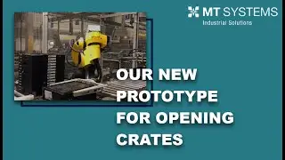 Our new prototype for opening crates!