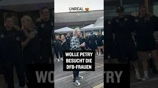 Wolle Petry besucht die DFB-Frauen #shorts