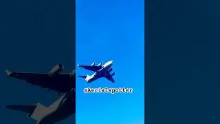 C17 REJECTING LANDING #c17 #globemaster #youtube #aviation #iafpilot #shorts #fighter #jetpilot #iaf