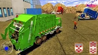 Garbage Truck Simulator 2018 - City Cleaner Service | Android Gameplay