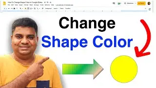 How To Change Shape Color In Google Slides - [ Tutorial ]
