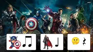 Avengers Rhythm Grid Play Along - Percussion (Crotchets and Quavers)