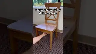Prank Cricket Chirp with glitter trap
