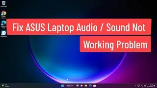 Исправление проблемы с аудио/звуком на ноутбуке ASUS