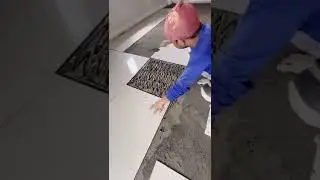 Tile installation #homedecor #flooring