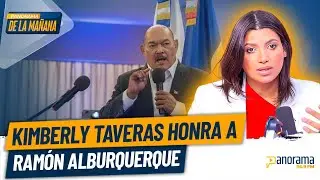 Kimberly Taveras honra la memoria de Ram&oacute;n&nbsp;Alburquerque en el DIH