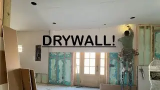Drywall Is FINALLY Being Hung For My Garage To Home Renovation! (Garage To Home Episode 55)