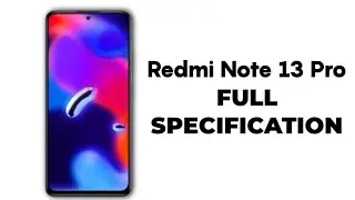 📲Redmi Note 13 Pro || Full Specification 1️⃣ #redmi  #redminoteseries #trakintech #smartphone