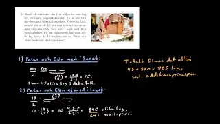 Tentamensgenomgång Diskret matematik för SVP (Kurs 725G93, Liu)
