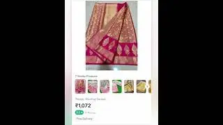 Latest Kora Muslin Silk Sarees with price link👇description@meesho