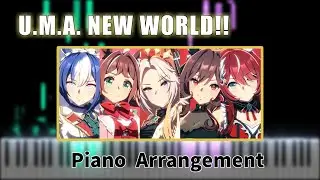 U.M.A. NEW WORLD!! (Game Size)【ピアノ楽譜】【Umamusume: Pretty Derby】