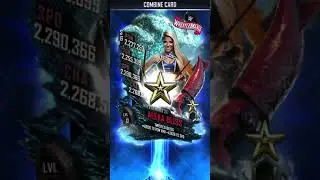 6-10-20 wwe SuperCard Alexa bliss wm36 fusion pro animation.