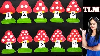 Number Learning TLM | TLM For Math | Teaching Aids | School Project |