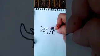 How to draw caring hands holding lotus