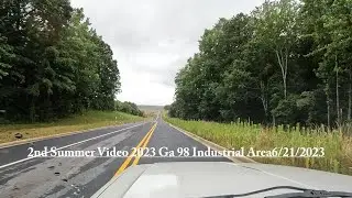Commerce Ga Industrial Area 2nd  Summer Video June 21st 2023 #Commerce Ga