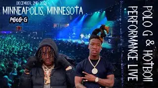 Polo G & Hotboii Live Performance Minneapolis | Shot By Cameraman4TheTrenches