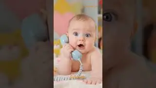 Cute Baby Says Hello Mama Papa 😍#funnyshorts #funny