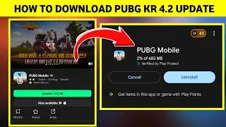 PUBG KR 4.2 UPDATE | HOW TO DOWNLOAD PUBG KR 4.2 UPDATE