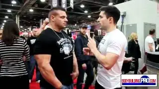IronmagLabs Athlete PJ Braun Interview - 2012 Arnold Classic