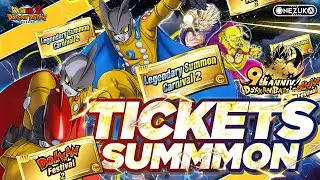 What the Hell happened to Tickets Summon ?? -  Dragon Ball Dokkan Battle Global 9th Anniversary