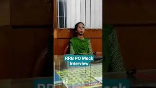 RRB PO Mock interview