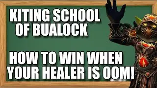 How to Kite As Warlock - School of Bualocks Kiting - Warlock 3v3 Arenas PvP - Dragonflight 10.1.7