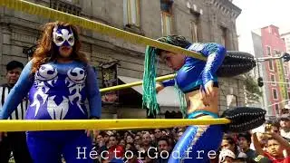 DIOSA QUETZAL LUCHA CONTRA  MUÑECA DE PLATA