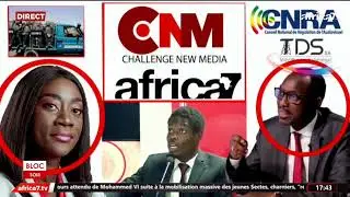 🔥 Africa7 radio 90.7: Mansour Diop recadre  Moussa faye , le ton monte !