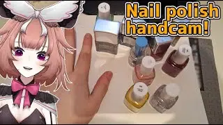 This is a weird one....【Handcam : Nail painting stream 】  !info !discord !checkin