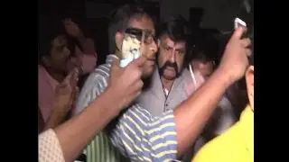 bala krishna rude behaviour on fans