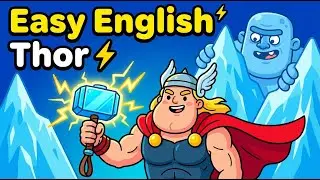 Who Is Thor? ⚡ | Easy English Myth for Beginners