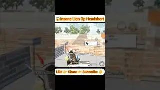 😱 Insane Lion Op Headshort | YouTube Shorts | Shorts | Insane Lion | HM RUSHER