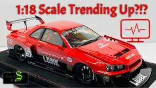 No Mountain Drifters, No Problem!  INNO18 LBWK Nissan Skyline ER34 Super Silhouette 1:18 😍