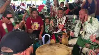 Cherokee Pow Wow Sat. Grand Entry (Northern Cree, Warpaint, and Medicine Tail)