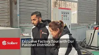 Exclusive Factory Tour with Our Pakistan Distributor#aircompressor #manufacturing