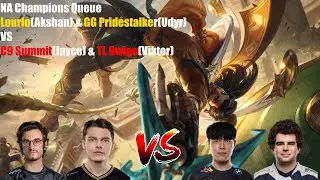 NA Champions Queue - Lourlo(Akshan) & GG Pridestalker(Udyr) VS C9 Summit(Jayce) & TL Bwipo(Viktor)