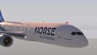 NORSE 787-9 landing in Project Flight!