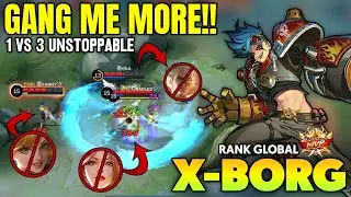 100% BURN !! X BORG BEST BUILD 2021 ~ X BORG GAMEPLAY AND BUILD ~ XBORG MOBILE LEGENDS
